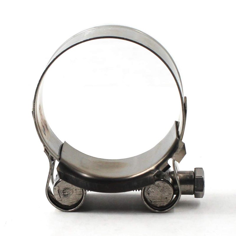 Flomore 74-79mm T-Bolt Clamp 304 Stainless Steel Pipe Clamp Heavy Duty Hose Clamp (Pack of2) - Image 4
